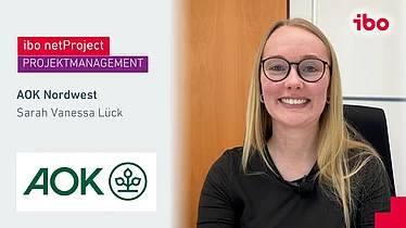 ibo netProject bei der AOK Nordwest (Sarah Vanessa Lück) | Projektmanagement