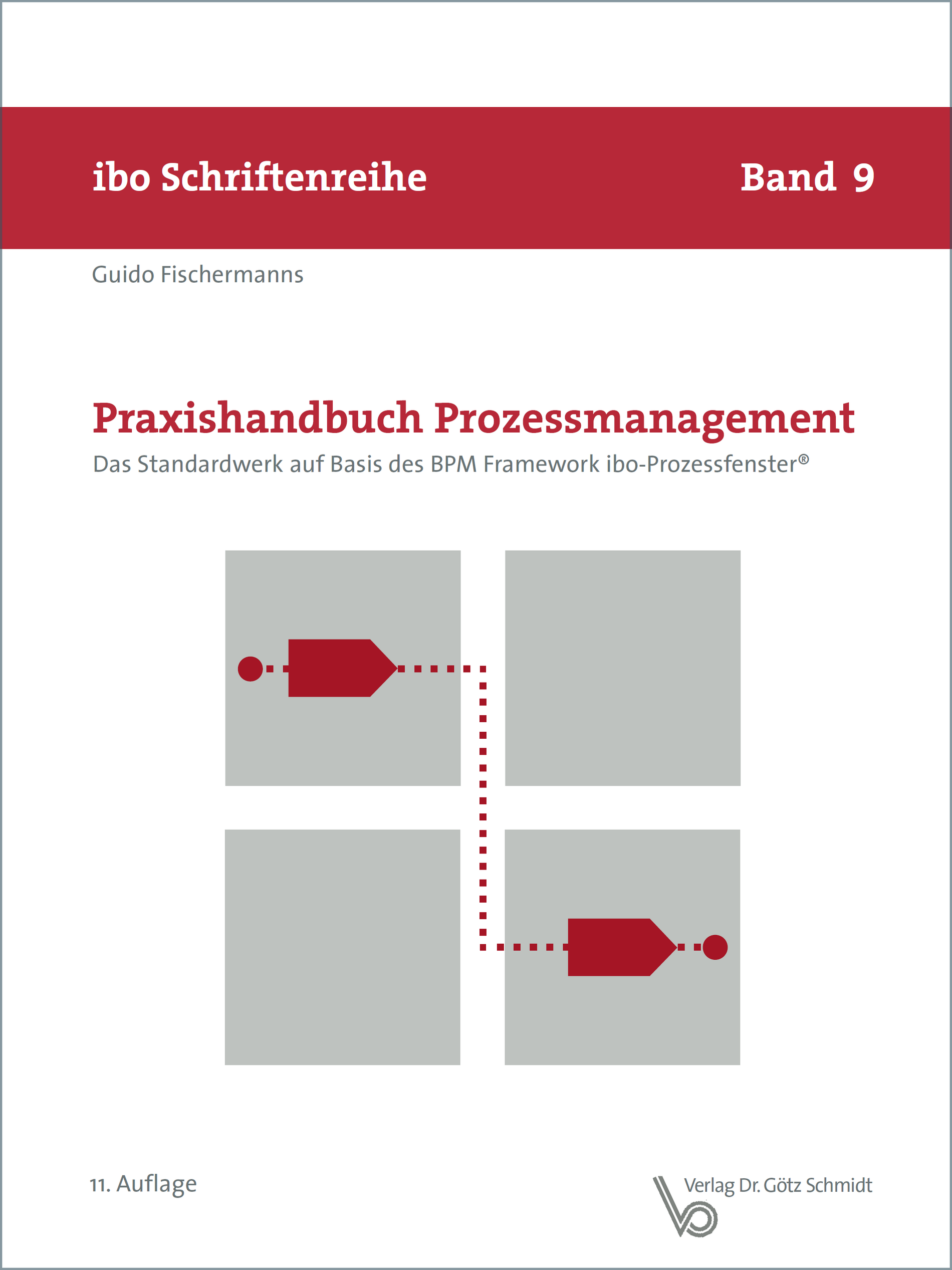 Cover Band 9 der ibo Schriftenreihe: Praxishandbuch Prozessmanagement