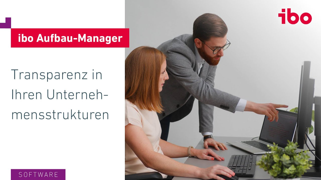 Organisationsmanagement-Software ibo Aufbau-Manager