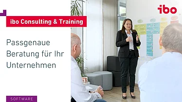 Fit für die Zukunft - dank passgenauer Beratung von ibo - Unsere Consulting-Leistungen im Überblick