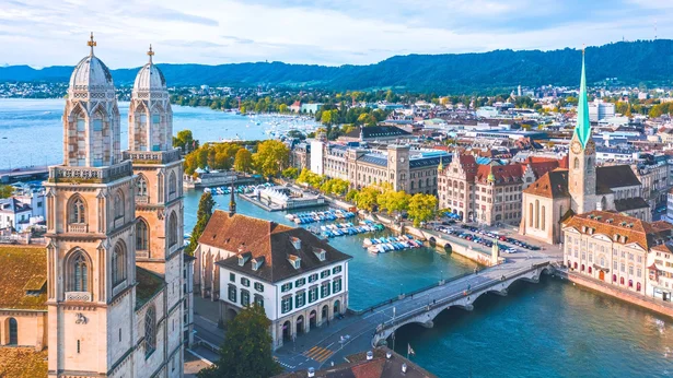 Blick auf Zürich